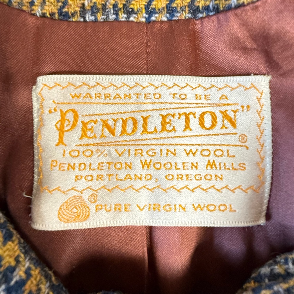 Pendleton Multicolor Wool Coat - image 3